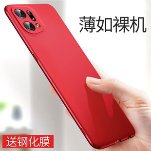 个性 新款 男 磁吸指环支架防摔潮牌网红裸机女款 适用于oppoFindx5手机壳超薄磨砂硬壳Findx5pro保护套天玑版