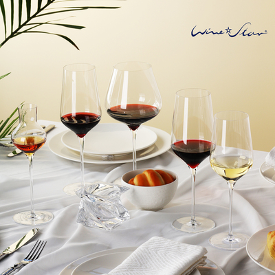 winestar进口水晶红酒杯辉煌系列高脚杯手工水晶杯红葡萄奢华家用
