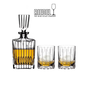 奥地利RIEDEL 礼盒德国进口 BAR系列威士忌洋酒酒樽古典套装