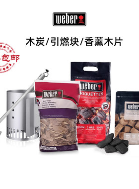 Weber威焙碳炉固体木炭引燃块野外烧烤用品烧烤助燃块点炭工具