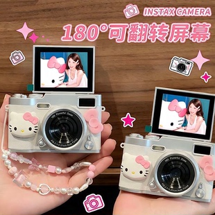 HelloKitty卡通数码相机4K高清便携学生党送生日好礼物拍立得女孩
