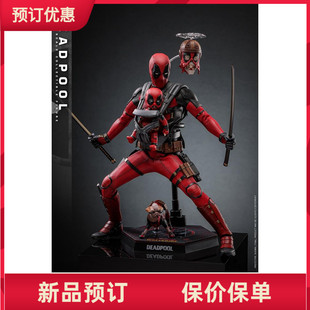 Hot Toys HT 1/6 MMS746 死侍与金刚狼 死侍 可动人偶 接单