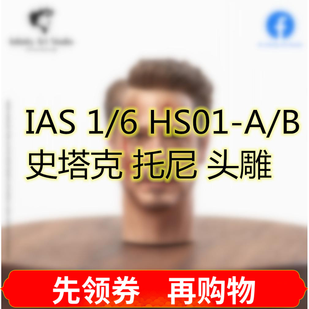 IAS 1/6 HS01-A/B 史塔克 托尼 钢铁尼尼 正常 战损 头雕 接单