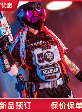 GDtoys GD97008B 1/6 SpeedQB竞技运动-冲锋少女 可动人偶 接单