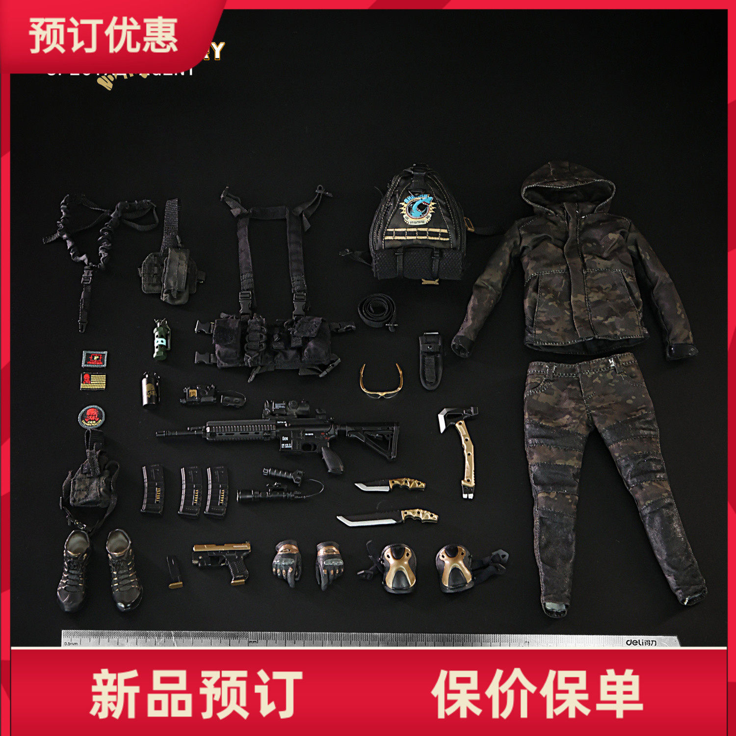 Fire girl toys 1/6 FG090 全境特工 CQB战术小队 套装 接单