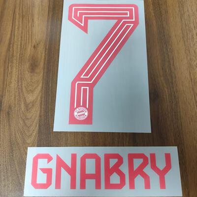 【现货】23/24拜仁主场格纳布里基米希金珉哉印字