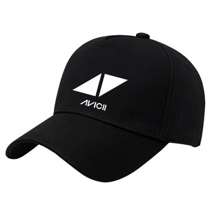艾维奇avicii A神帽子男女防晒百搭潮EDM百大DJ电音节棒球鸭舌帽