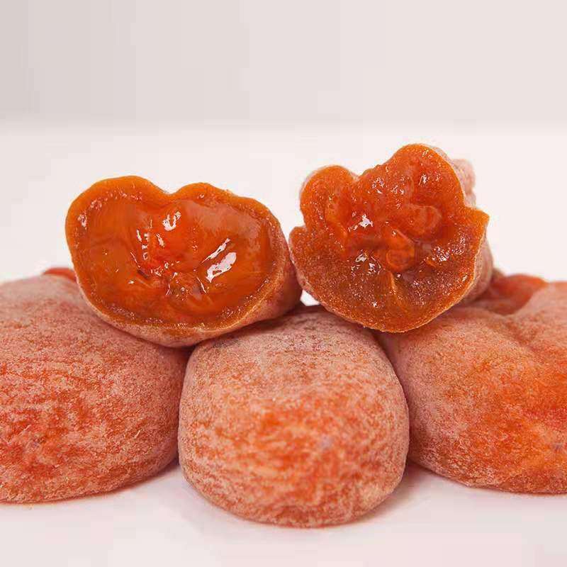 霜降吊柿饼 新鲜柿饼子农家自制流心柿干5斤装非陕西富平柿饼