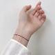 细红绳手链女0.7mm本命年小红绳手绳手工编织绳转运脚链幸运素绳