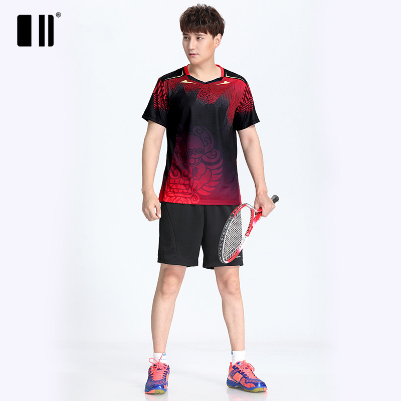 2021新款羽毛球比赛服服图片