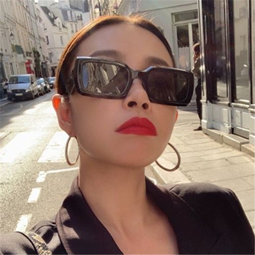 Брендовые ретро прямоугольные солнцезащитные очки в стиле хип-хоп, изысканный стиль, европейский стиль