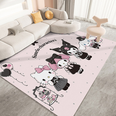 皮革卡通防水可擦洗地垫