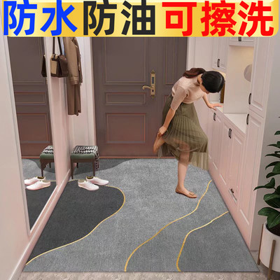 入户地垫皮革防水防油可擦洗
