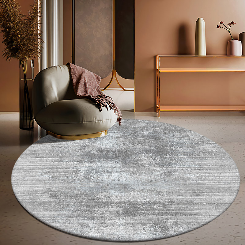 特价有限圆形皮革地垫可擦洗免洗PVC防水客厅茶几垫学习椅转椅垫