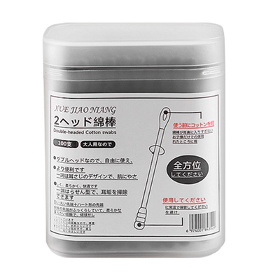 日本双头棉签掏耳朵专用