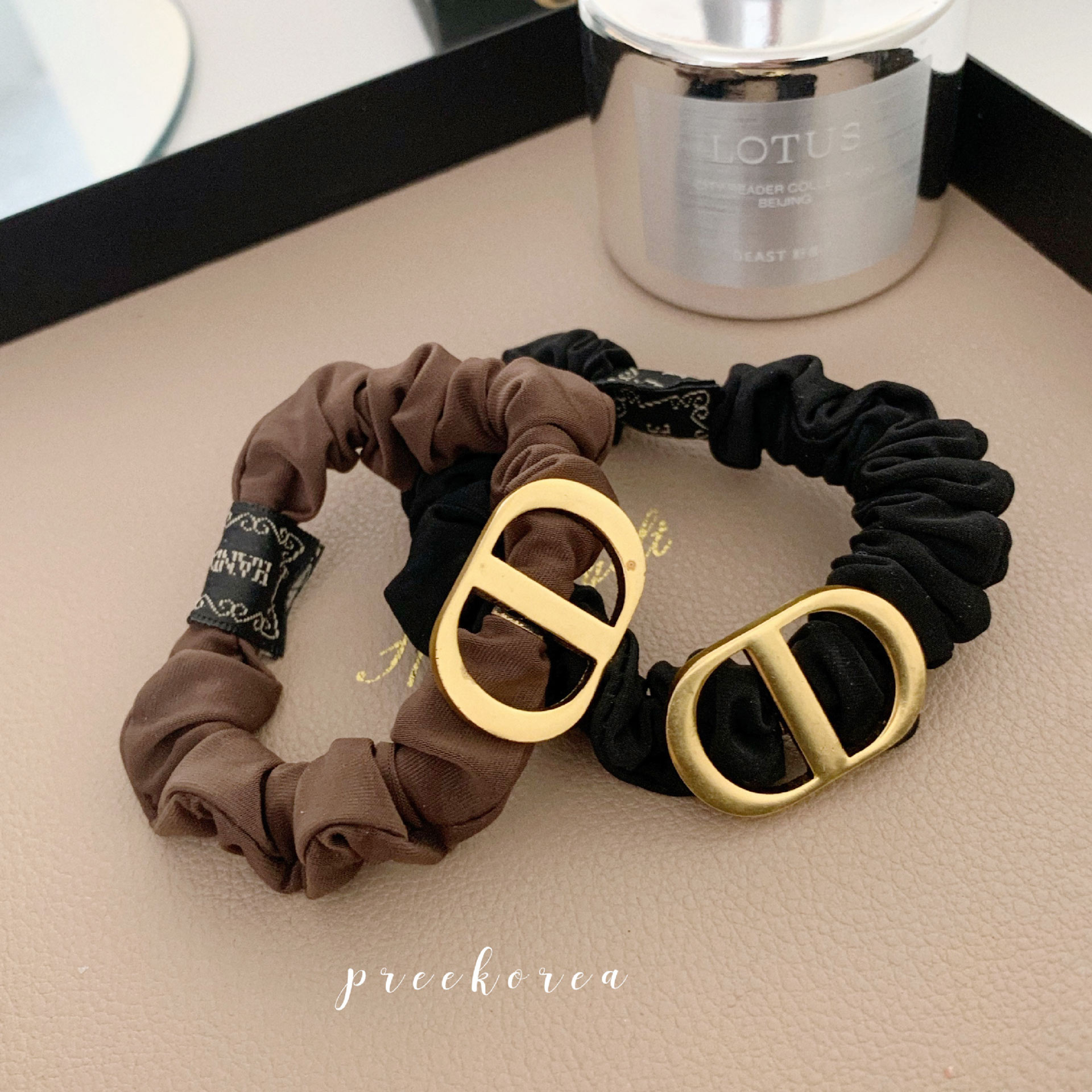 时尚简约高弹力可爱丸子头