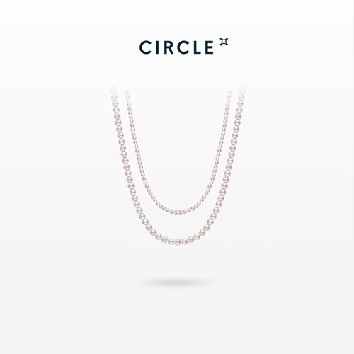CIRCLE珠宝极光淡水珍珠项链