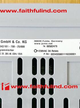 议价Jumo 00582479 久茂全新温控器 dTRON 308 703042/181-700-25