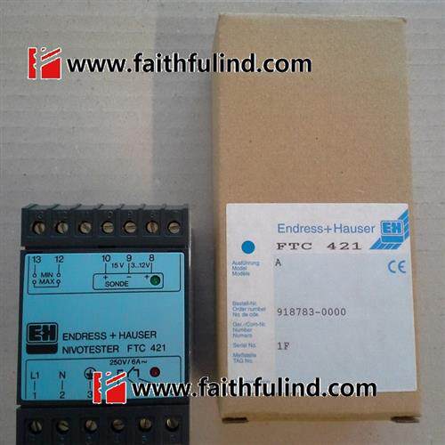 议价E+H FTC421-A 恩德斯豪斯全新信号转换器 NIVOTESTER FTC 421