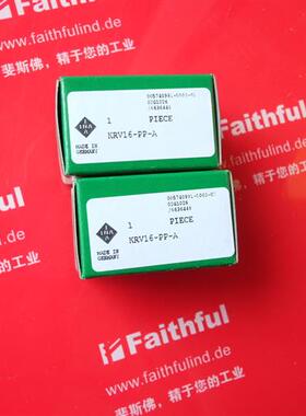 议价 KRV16-PP-A 舍弗勒全新螺栓型滚轮轴承 KRV16PPA
