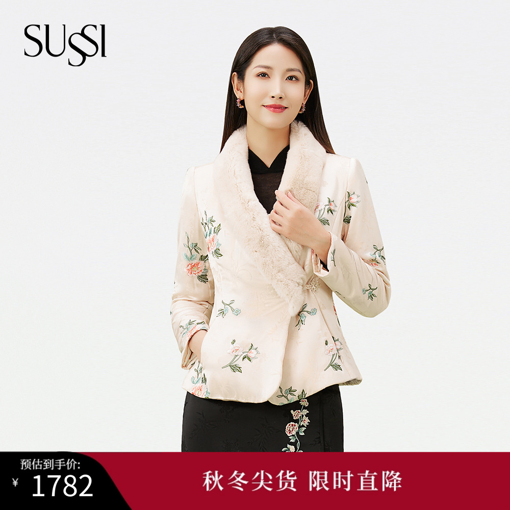 SUSSI/古色复古百搭棉服