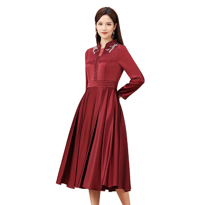 SUSSI/古色宴席喜装连衣裙