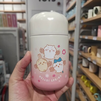名创优品联名保温杯Chiicawa蜡笔