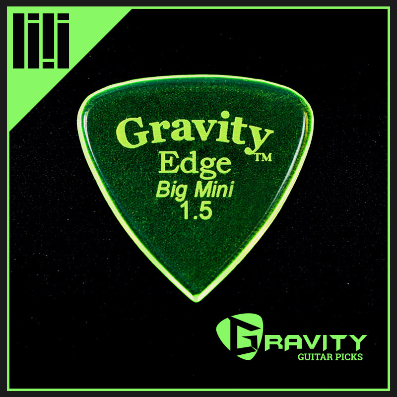 美国进口 Gravity 重力 EDGE 电木吉他贝斯 浇铸亚克力手工拨片