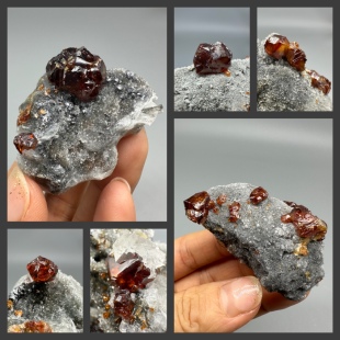 闪锌矿 矿物晶体 矿石标本原石宝石奇石摆件观赏石收藏教学标本