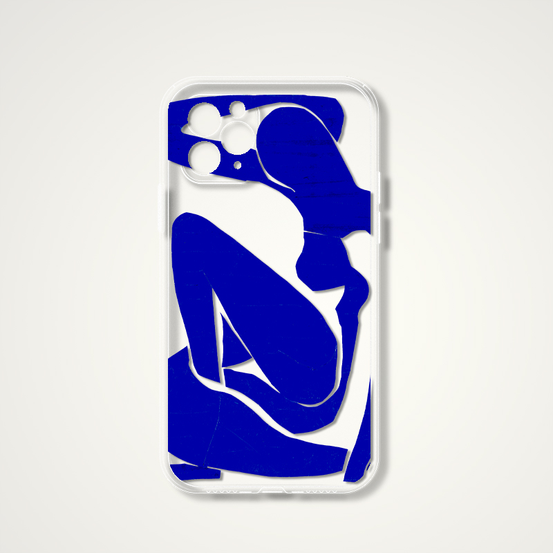 马蒂斯剪纸蓝色人体名画艺术