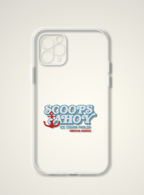 stranger things 怪奇物语 冰淇淋店LOGO 美剧周边透明手机壳 F373 适用苹果iphone17PROMAX AIR华为小米三星