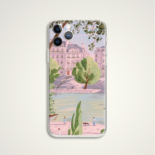 3件7折 yukiko noritake 粉色巴黎印象 名画油画 文艺术生手机壳 E993 适用苹果iphone17PROMAX华为小米三星