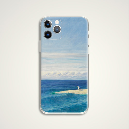 海边海浪小众油画世界名画
