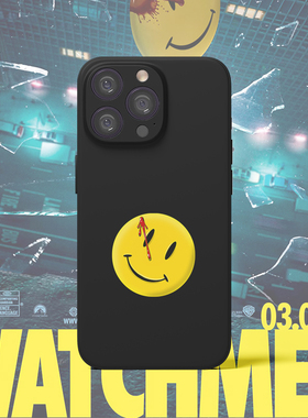 Watchmen 守望者笑匠笑脸 电影透明液态硅胶手机壳 F378 适用苹果iphone17PROMAX AIR 华为小米三星