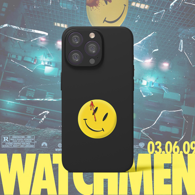 3件7折 Watchmen 守望者笑匠笑脸 电影透明液态硅胶手机壳 F378 适用苹果iphone17PROMAX华为小米三星