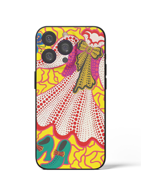 Yayoi Kusama 草间弥生 公主套装 波普现代文艺术生手机壳 F449 适用苹果iphone17PROMAX AIR 华为小米三星