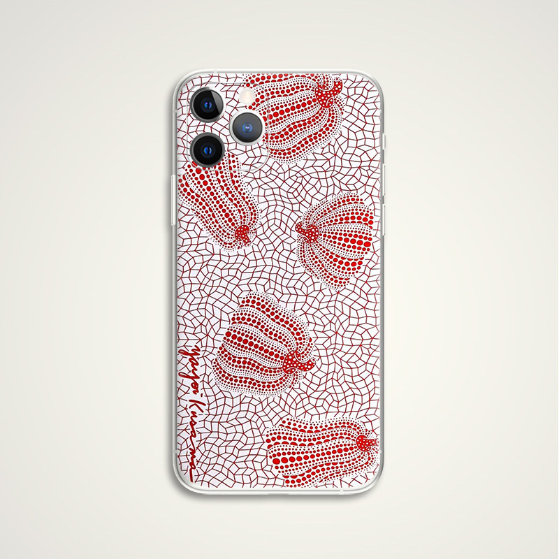 Yayoi Kusama 草间弥生  红色南瓜 波普现代潮流文艺术生手机壳 E900 适用苹果iphone17PROMAX AIR 华为小米 - 实物图