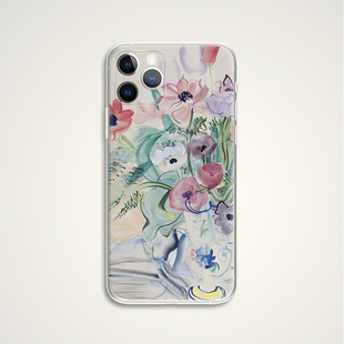 静物花卉 印象派野兽派名画油画文艺术生手机壳 E818 raoul AIR 劳尔杜飞 适用苹果iphone17PROMAX 华为 dufy