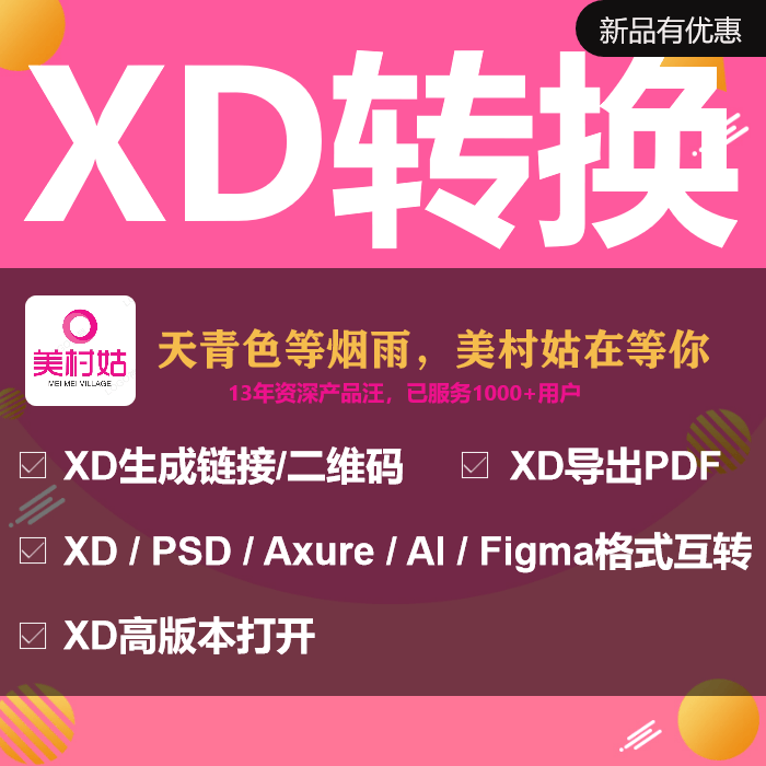 Figma生成html代码XD源文件转PSD,Axure,AI,XD生成pdf二维码链接