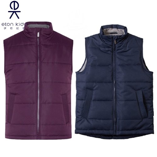 学生校服塔丝隆棉男女童马甲背心