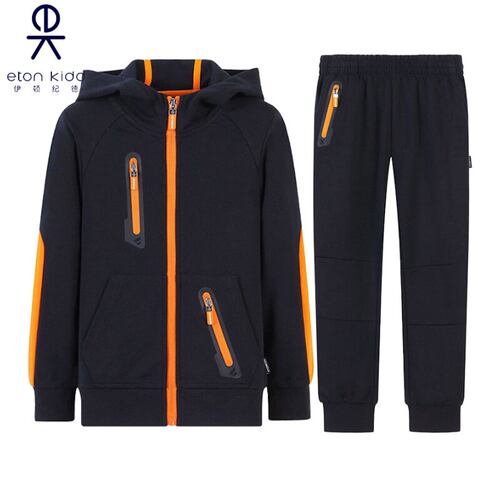 伊顿纪德校服男女童拉链套装