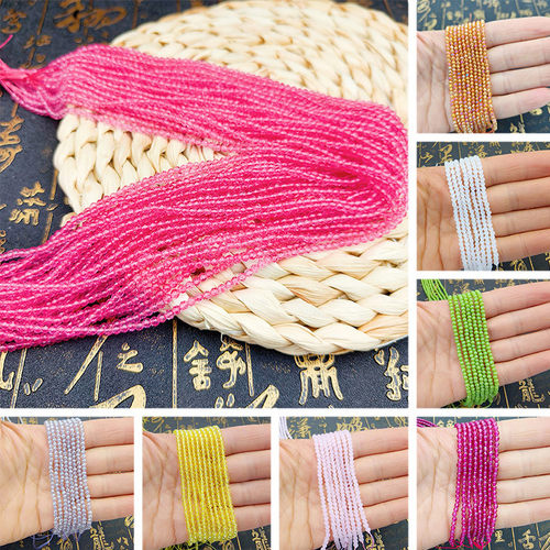 人造水晶棉线古风饰品手链项链