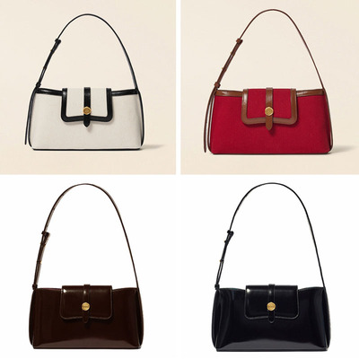 单肩腋下包高级感斜挎信封包