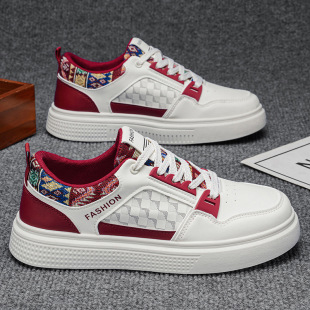 时尚 春季 百搭男士 休闲小白板鞋 男鞋 软底运动透气学生潮鞋 2026新款