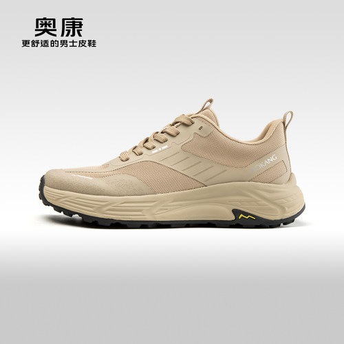 织物时尚休闲鞋Aokang运动春季