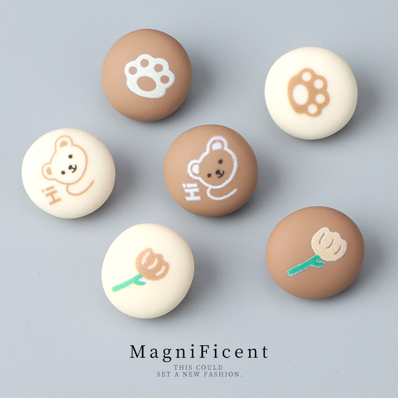 可爱圆形纽扣儿童宝宝衣服小熊卡通扣子时尚毛衣开衫外套装饰钮扣,居家布艺,纽扣,淘宝优惠券,粉丝福利购,淘宝优惠卷