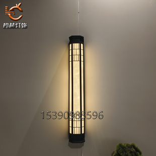 商铺户外大门壁灯室外仿云石景墙灯深咖色墙面装饰灯小区楼门墙灯