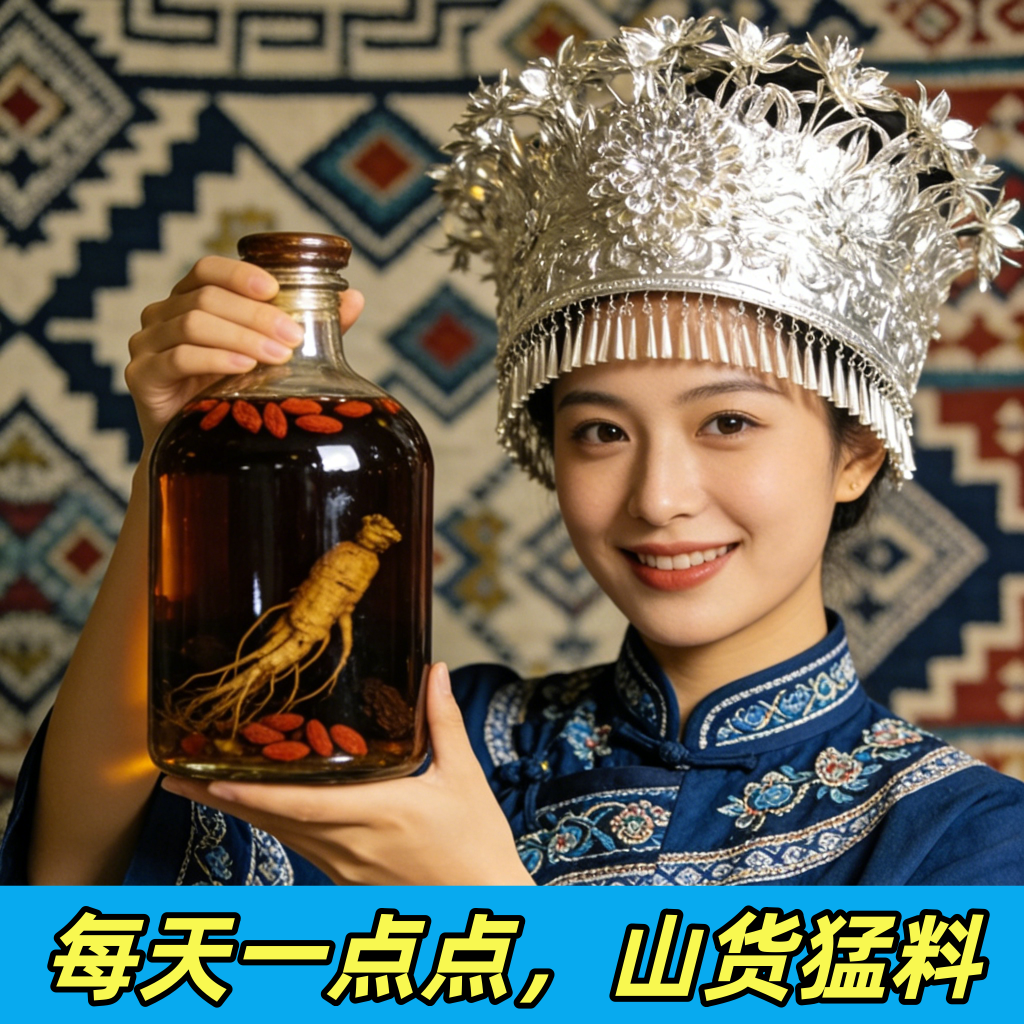 【支持试喝】正品鹿鞭酒枸杞梅花鹿养生酒精致功夫雄风酒猛料