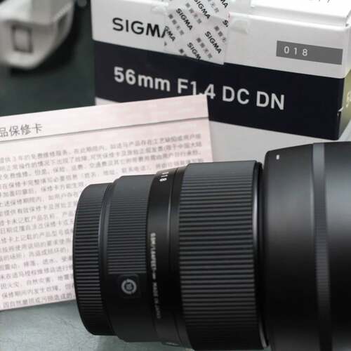可维修98新适马56mm F1.4 DC DN 口2025买了议价
