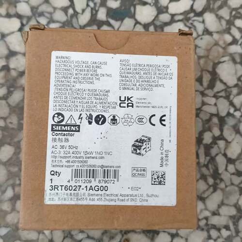 可维修3RT6027-1AG00 西门子接触器议价